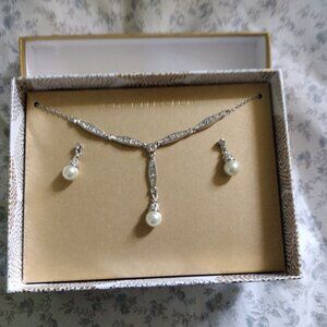 Charter Club Earrings and Necklace SET (NEW)